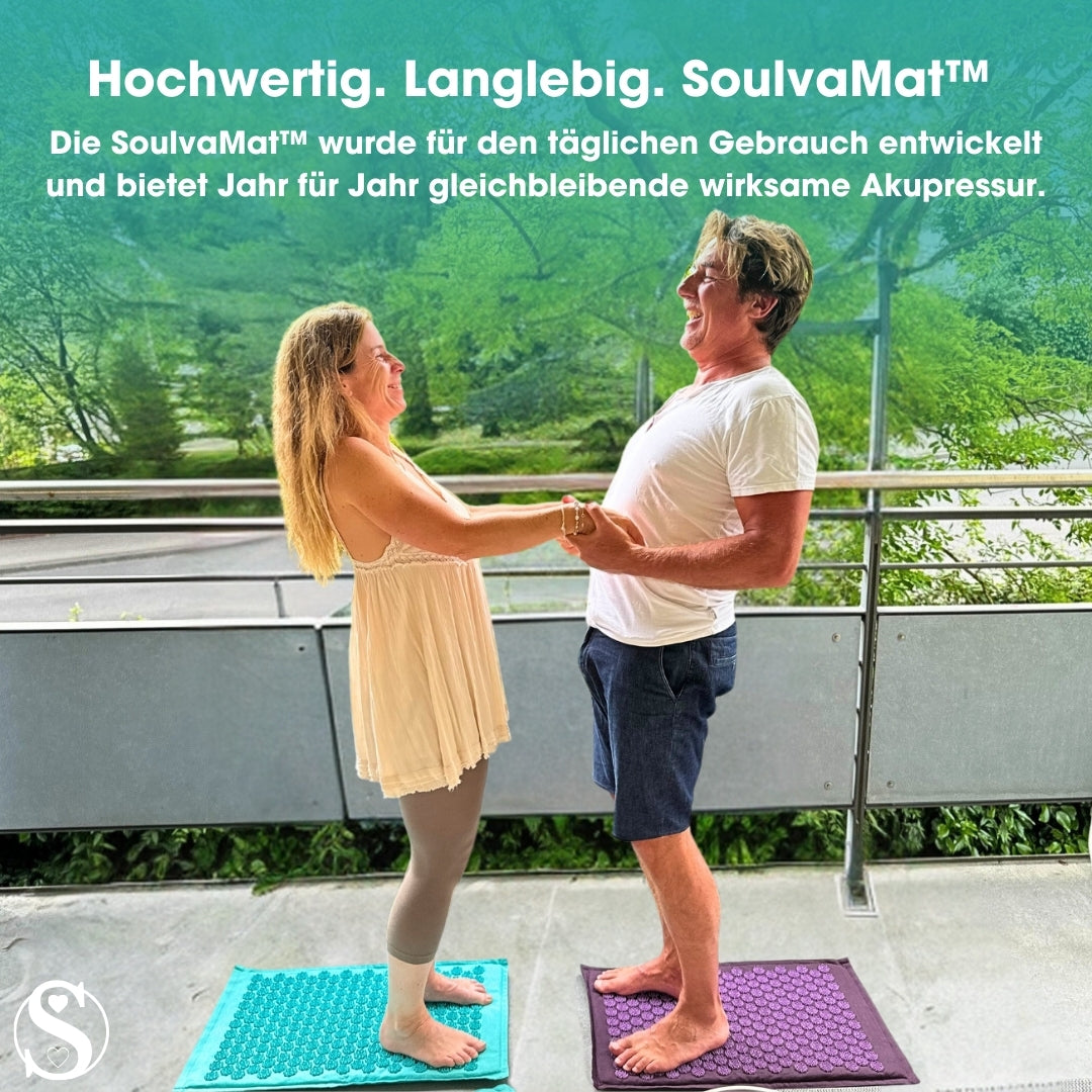 SoulvaMat™ Das Nr. 1 Akupressurmatten-Set der Schweiz